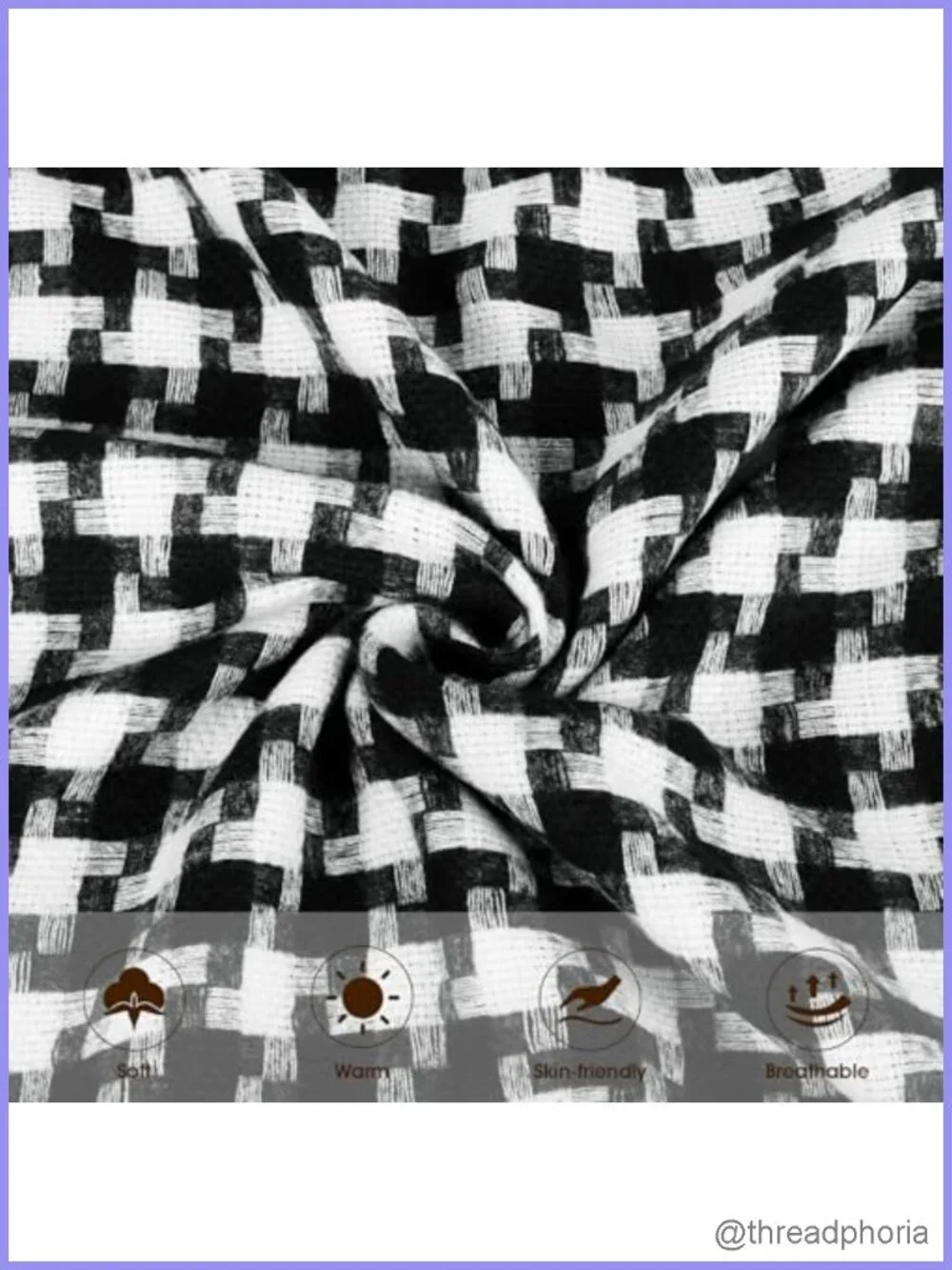 Women's Winter Scarf Classic Plaid Tassel Large Shawl Wrap